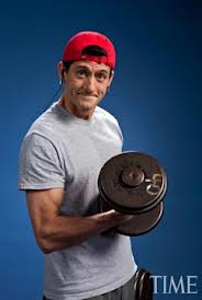 "You know girl, maybe my real dream job is to blast my biceps and look longingly into your eyes."