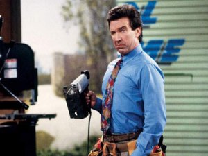 PICTURED: Tool, holding nail gun