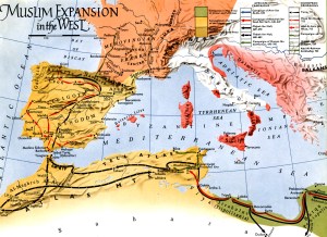 Muslim conquests in North Africa and Iberia, 7th-8th centuries