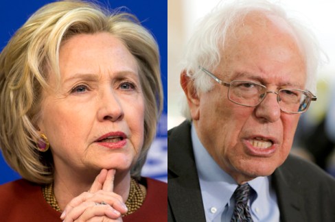 U.S. Senator Sanders holds news conference after announcing his candidacy for the 2016 Democratic presidential nomination, on Capitol Hill in Washington