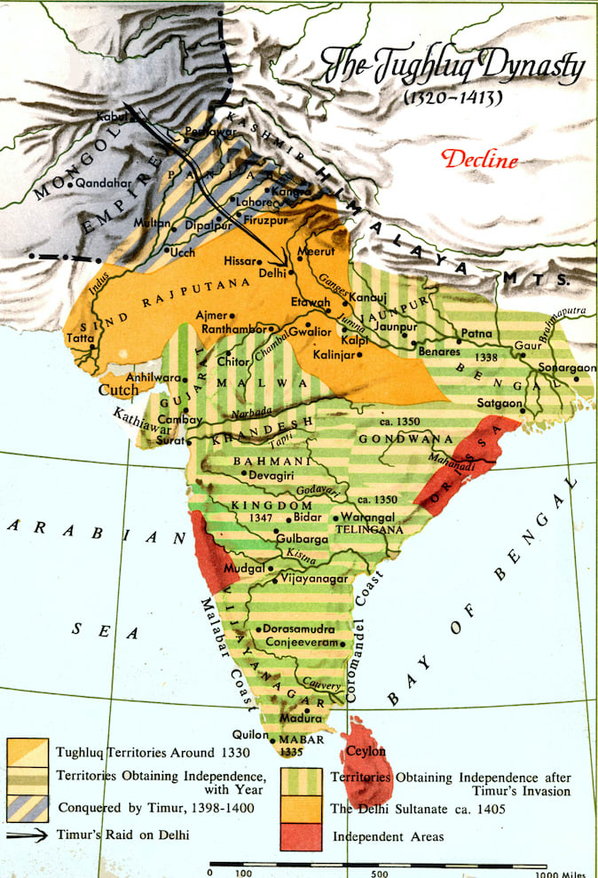 Today in South Asian history: the Battle of Delhi (1398) – The Foreign ...